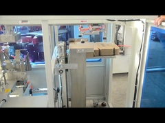 Maszyna do klejenia tektury falistej na tacach Maszyna do klejenia na gorąco Maszyna do zamykania pudełek z klejem na gorąco