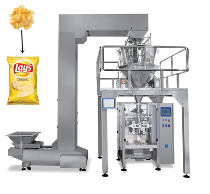 Automatyczna maszyna do pakowania chipsów ziemniaczanych Maszyna do pakowania ziaren kawy Nasiona ziarna