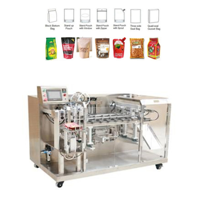 Rotary Snack Poly Pouch Packing Machine Maszyna do napełniania żywności premade