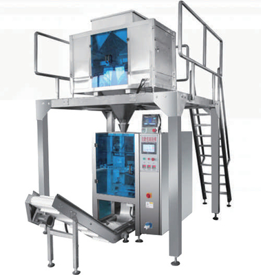 Automatyczna maszyna do pakowania granulatu Vffs Medium 4 głowice Multihead Weigher Packer