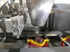 Granulki obrotowe 1000g Maszyna do pakowania produktów spożywczych Gotowa torebka pozioma
